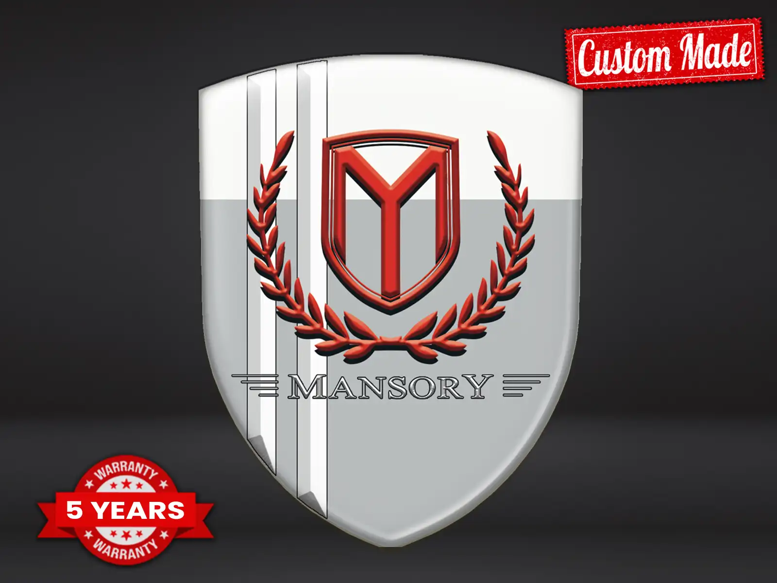 Mansory Pegatinas Logo Negocio Resistentes Edición Limitada